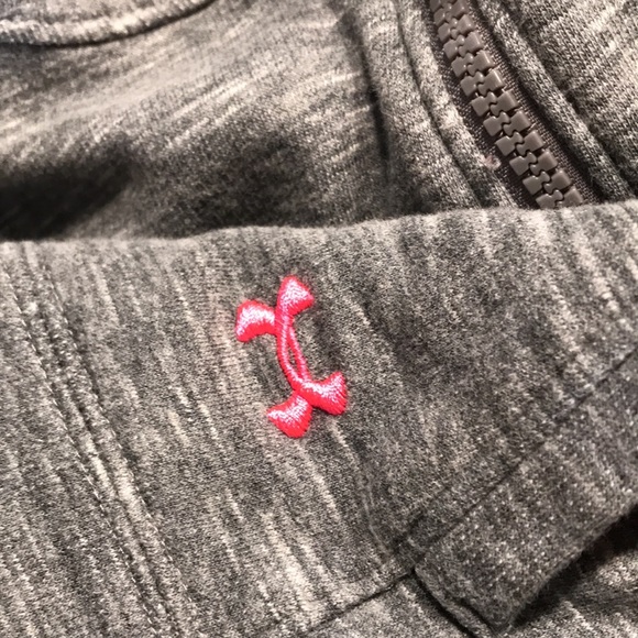 Under Armour Coldgear Zip Up Hooded Jacket - Picture 9 of 9